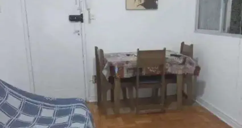 Apartamento de 1 dormitório para venda em São Vicente na Praia do Gonzaguinha