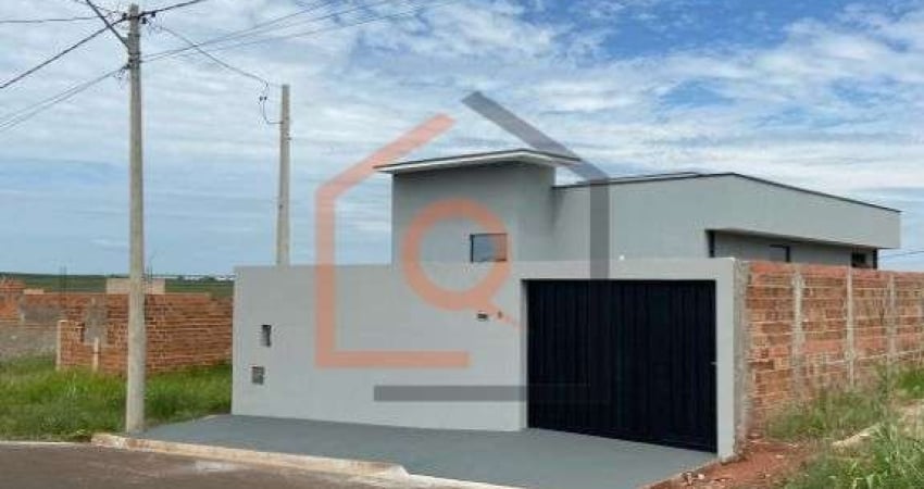 Casa a venda em Araraquara, Residencial Alamedas II - 2 dormitorios e suite!