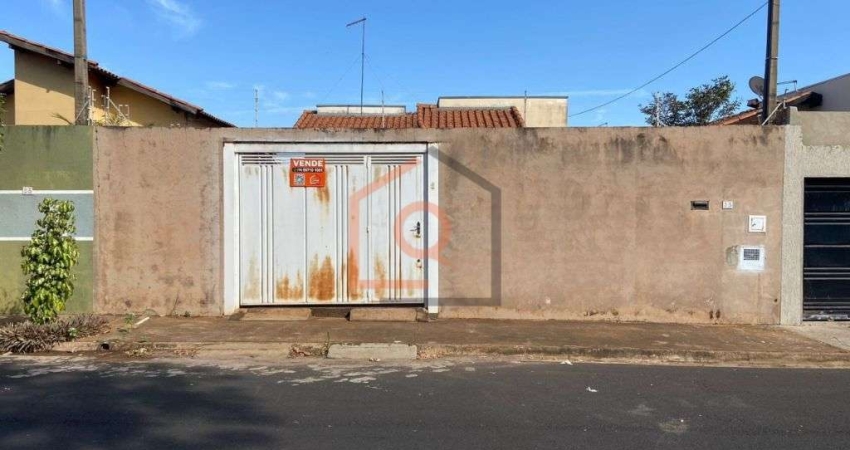 Casa a venda no Jardim dos Oitis, Araraquara: 2 dormitorios, armarios, 2 garagens