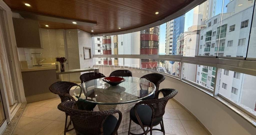 Locação anual 3 suítes mobiliado centro Balneário Camboriú