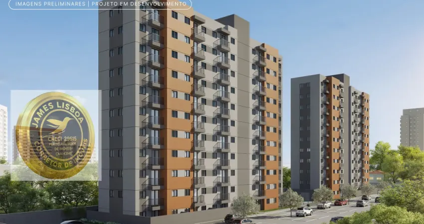 Apartamento 2 dormitórios a 5 minutos do Centro de Curitiba