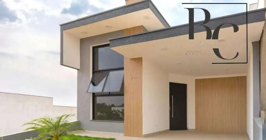 Casa em Condomínio para Venda em Sorocaba, Jardim Residencial Villagio Ipanema I, 3 dormitórios, 2 suítes, 3 banheiros, 2 vagas