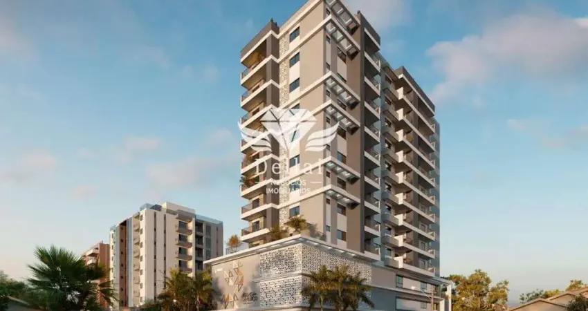 Apartamento para venda em navegantes, centro, 2 dormitórios, 2 suítes, 3 banheiros, 1 vaga