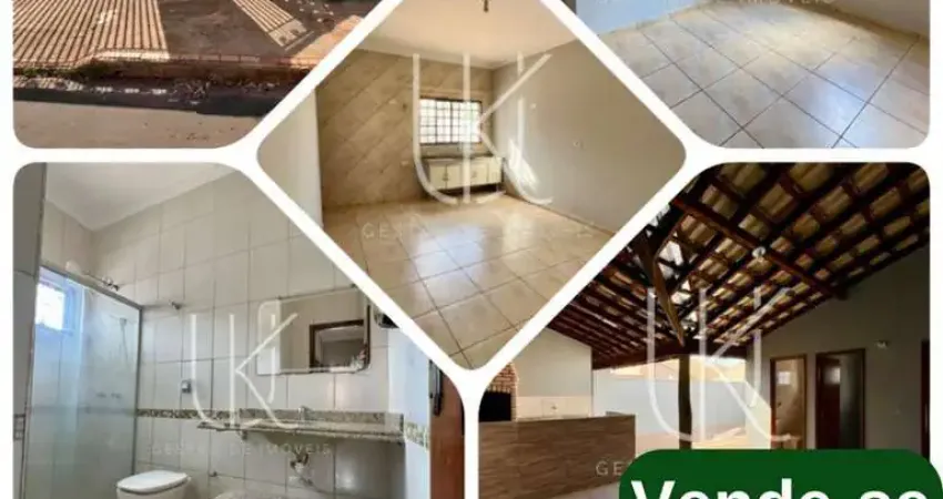 Casa para Venda em Fernandópolis, Jardim Santo Afonso, 3 dormitórios, 2 banheiros, 2 vagas