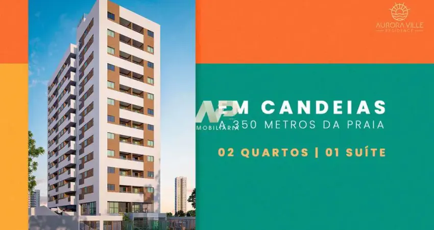 AURORA VILLE - More na melhor localização de Candeias! 2 Quartos! Confira