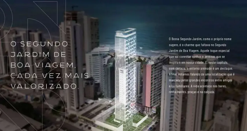 Repasse pronto no bossa segundo jardim rioave – vista mar e sofisticação em boa viagem