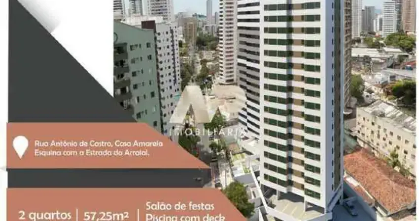 Apartamento com 2 quartos à venda no Casa Amarela, Recife 