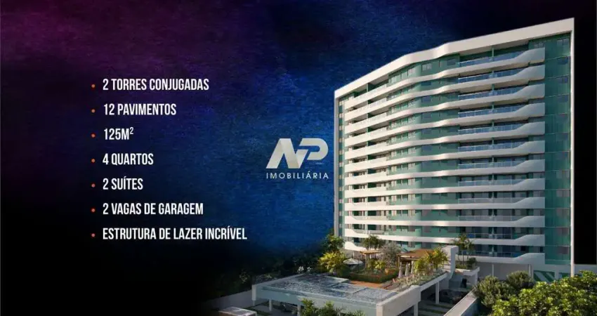 Apartamento de 4 Quartos com 2 Suítes na Zona Norte do Recife, Próximo ao Parque da Jaqueira