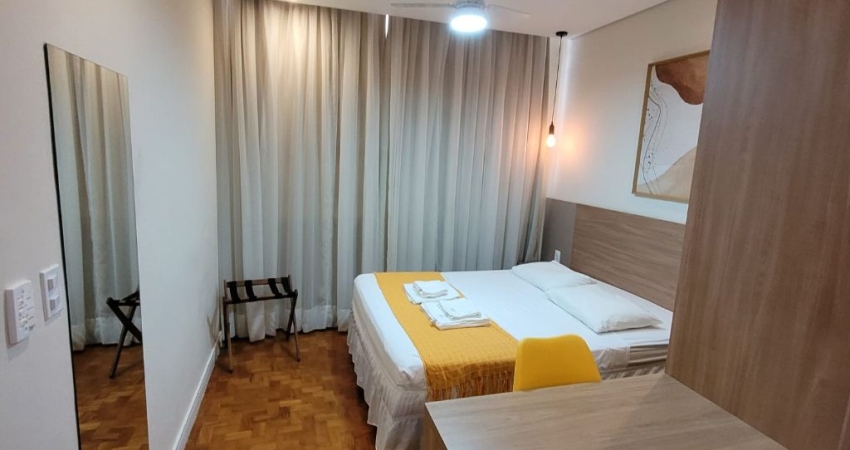 Estúdio Mobiliado e Reformado no Centro de Campinas – Excelente para Morar ou Investir
