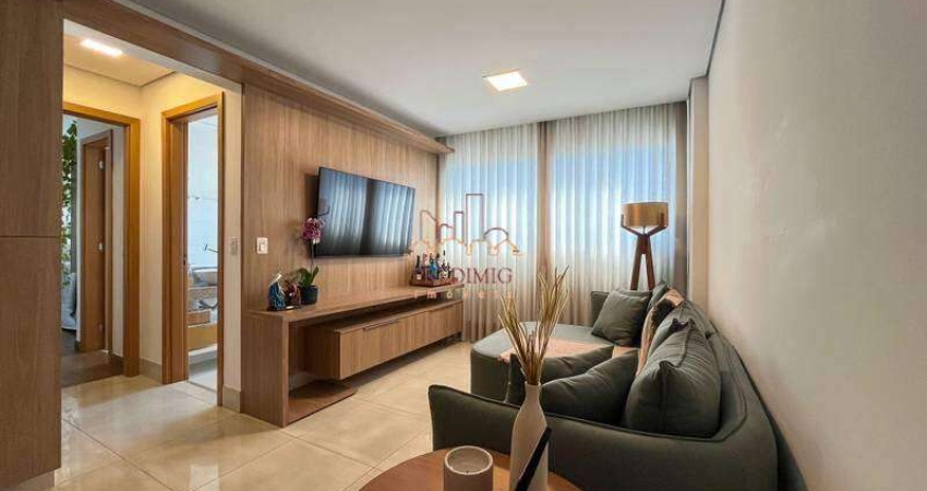 Apartamento à venda, 2 quartos, 1 suíte, 2 vagas, Liberdade - Belo Horizonte/MG
