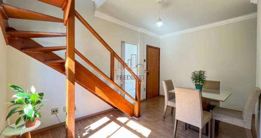 Cobertura à venda, 2 quartos, 1 vaga, Castelo - Belo Horizonte/MG