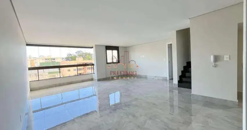 Cobertura à venda, 4 quartos, 2 suítes, 4 vagas, Castelo - Belo Horizonte/MG
