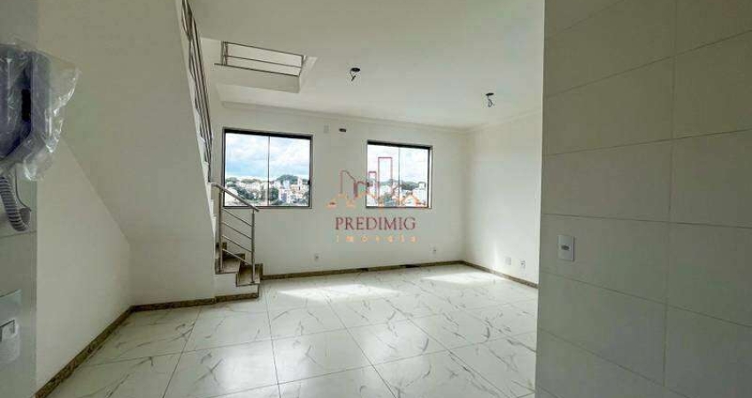 Cobertura à venda, 4 quartos, 2 suítes, 1 vaga, Santa Amélia - Belo Horizonte/MG