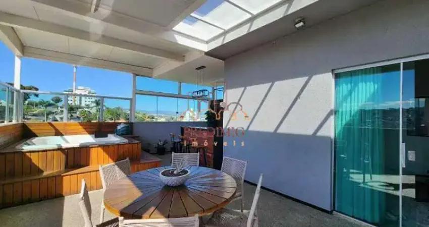 Cobertura à venda, 3 quartos, 1 suíte, 2 vagas, manacás - belo horizonte/mg