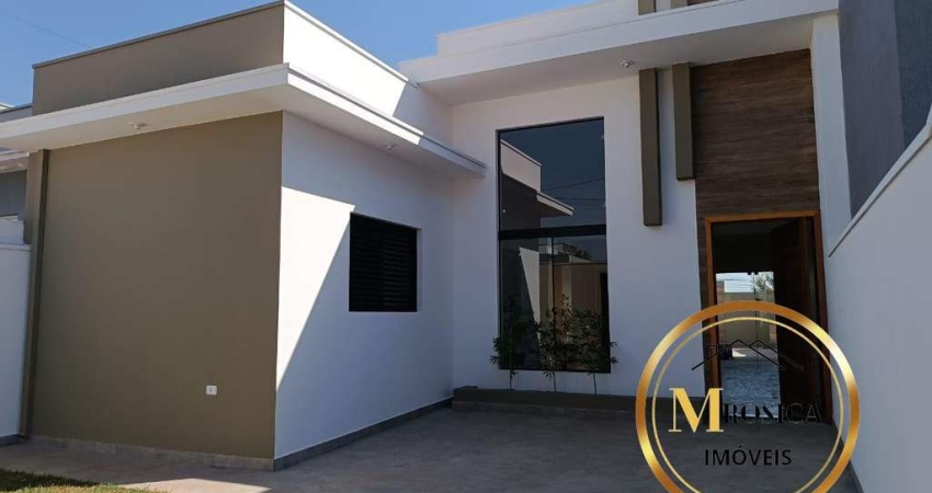 Casa para Venda em Boituva, Portal Ville Jardins, 3 dormitórios, 1 suíte, 2 banheiros, 2 vagas