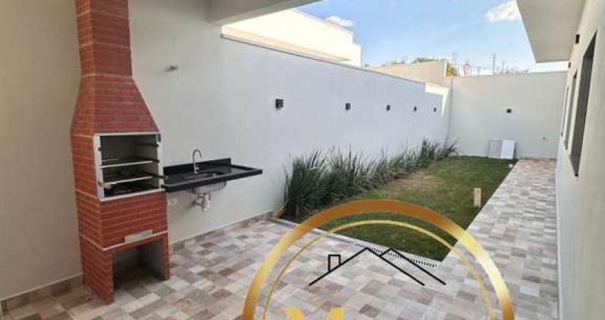 Casa para Venda em Boituva, Parque Residencial Campo Verde, 3 dormitórios, 1 suíte, 2 banheiros, 2 vagas
