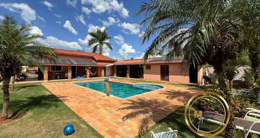 Chácara condomínio para venda em boituva, nova rheata, 3 dormitórios, 1 suíte, 3 banheiros, 6 vagas