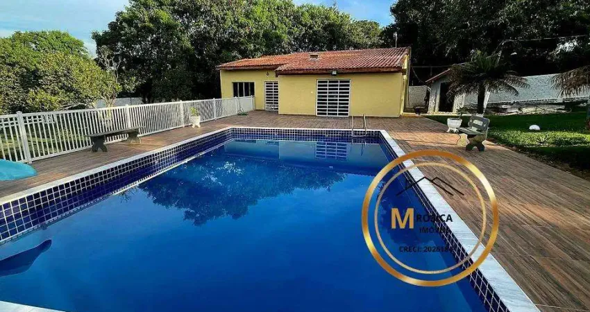 Chácara para venda em cerquilho, barreiro rico, 4 dormitórios, 3 suítes, 4 banheiros, 6 vagas