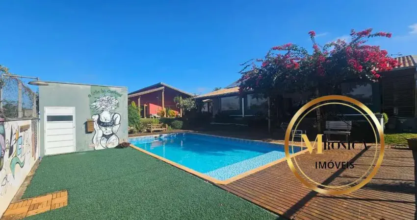 Chácara condomínio para venda em boituva, nova rheata, 4 dormitórios, 4 suítes, 5 banheiros, 3 vagas