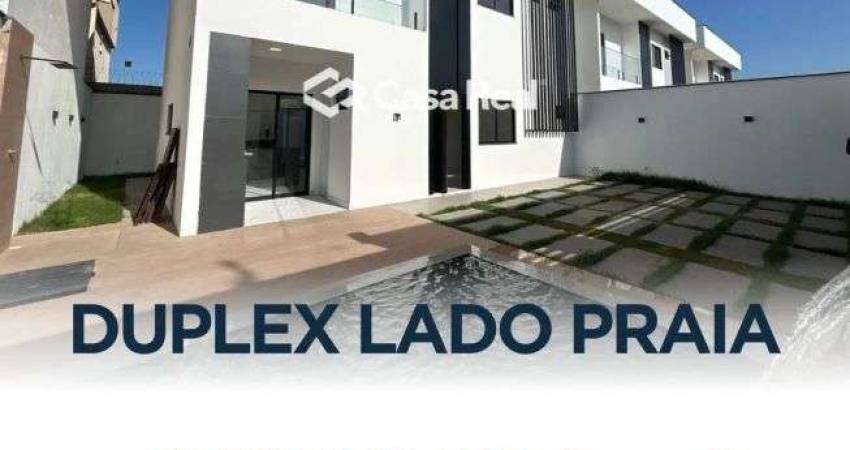 Belíssima Casa Duplex no Loteamento Praia Azul — Araçagy