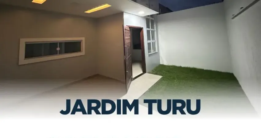 Casa Nova à Venda no Jardim Turu – Conforto e Estilo