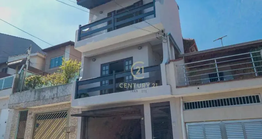 Casa com 2 dormitórios para alugar, 100 m² por r$ 2.639,00/mês - jardim anchieta - mauá/sp