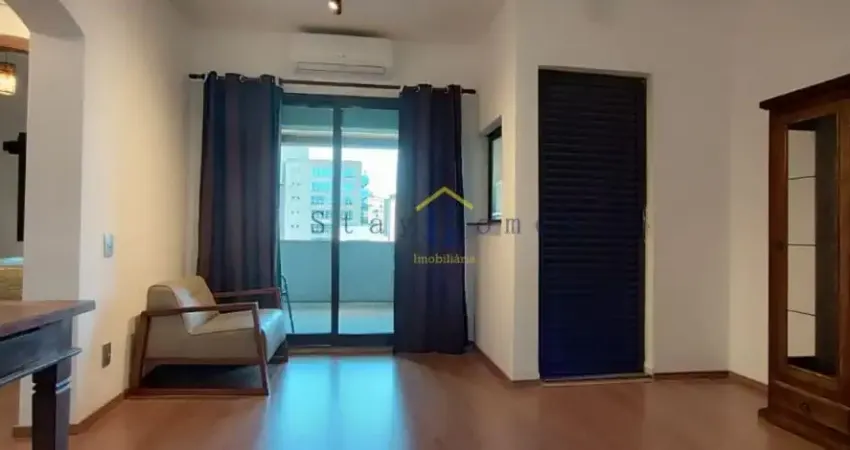 Apto à venda com 50m², 1 dormitório e 1 vaga - Moema Pássaros/SP