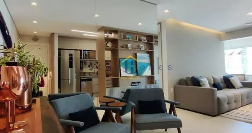 Apartamento mobiliado à venda com 3 dormitórios/suítes, 2 vagas de garagens no Brooklin Bricks