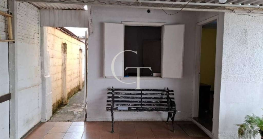 Casa antiga com edícula no fundo – ideal para retrofit e com possibilidade de permuta -Vila Roma