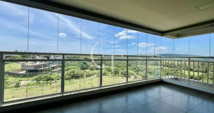 Apartamento de 170 m² para locação no city park em itu com varanda gourmet e vista livre