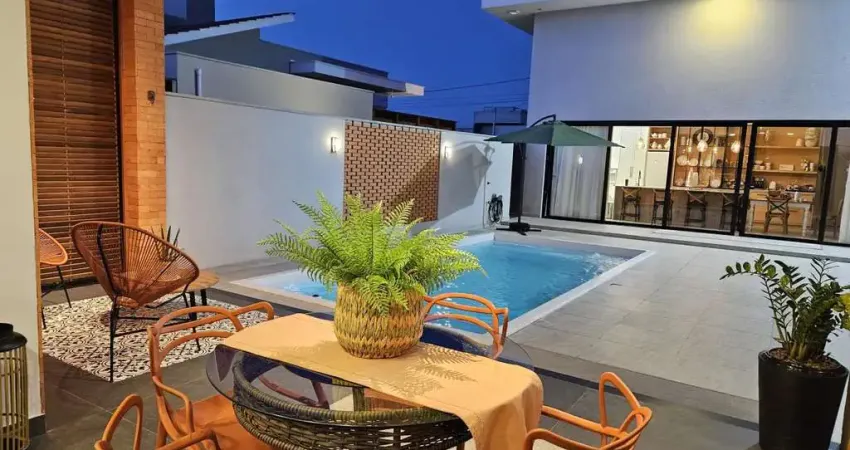 Casa em Condomínio para Venda em Balneário Rincão, Lagoa dos Esteves, 3 dormitórios, 1 suíte, 3 banheiros, 2 vagas