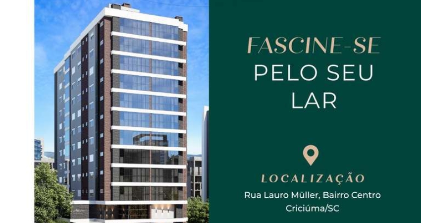 Apartamento para Venda em Criciúma, Centro, 3 dormitórios, 3 suítes, 4 banheiros, 2 vagas