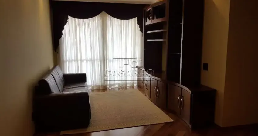 Apartamento para locação mobiliado - 100 m² - Andar Alto - Vila Bastos - Santo André.
