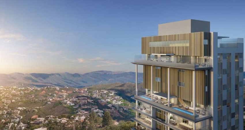 Apartamento alto padrão próximo a Alameda Oscar Niemeyer. Vila da Serra.