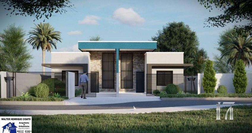 Casa para Venda em Fazenda Rio Grande, Santa Terezinha, 3 dormitórios, 1 suíte, 2 banheiros, 1 vaga