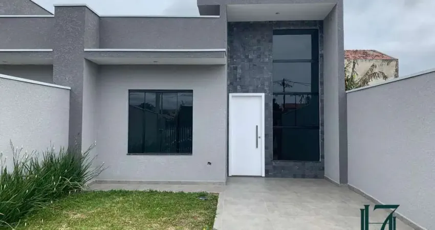 Casa para Venda em Fazenda Rio Grande, Eucaliptos, 3 dormitórios, 1 suíte, 1 banheiro, 1 vaga