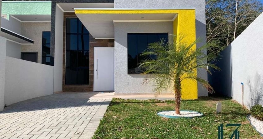 Casa em Condomínio para Venda em Fazenda Rio Grande, Gralha Azul, 3 dormitórios, 1 suíte, 1 banheiro, 1 vaga