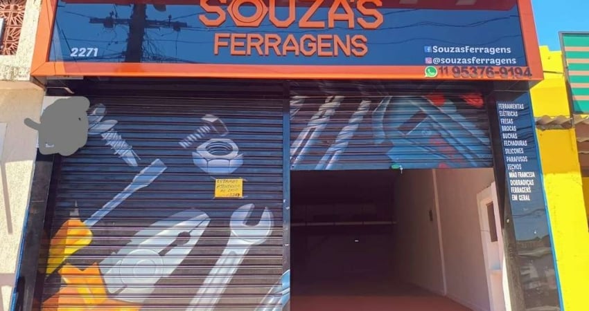 SALÃO COMERCIAL 150 M2 COM MESSANINO - JD. PARIS - CAMPO LIMPO