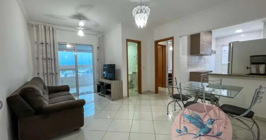Apartamento para Venda em Praia Grande, Aviação, 1 dormitório, 1 suíte, 2 banheiros, 1 vaga