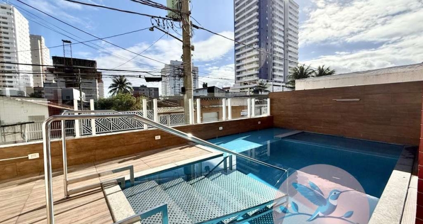 Apartamento para Venda em Praia Grande, Aviação, 2 dormitórios, 1 suíte, 1 banheiro, 1 vaga
