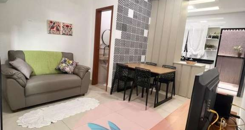 Casa em Condomínio para Venda em Praia Grande, Maracanã, 2 dormitórios, 2 banheiros, 1 vaga