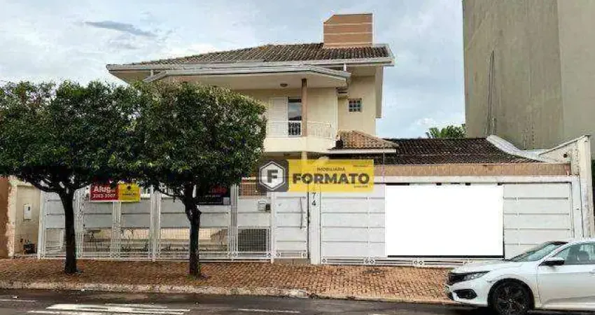Casa Comercial com 4 dormitórios, 355 m² - venda por R$ 2.800.000 ou aluguel por R$ 11.062/mês - Chácara Cachoeira - Campo Grande/MS