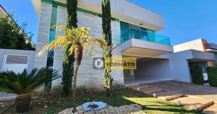 Casa com 5 dormitórios para alugar, 292 m² por R$ 13.660,00/mês - Residencial Damha II - Campo Grande/MS