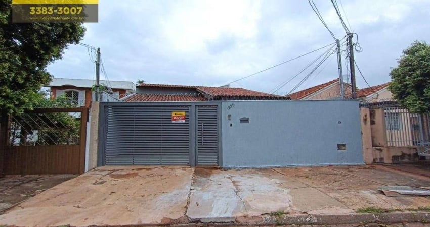 Casa com 5 dormitórios para alugar, 170 m² por R$ 3.460,00/mês - Amambaí - Campo Grande/MS
