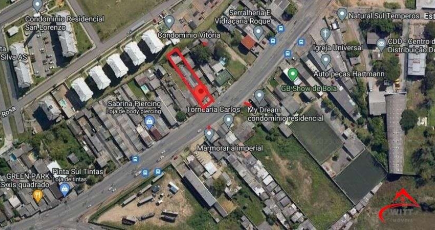 Terreno à venda na Avenida João Antônio Silveira, 380, Restinga, Porto Alegre