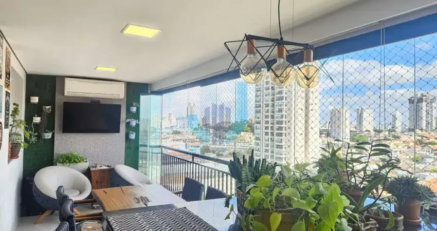 Apto de 126 m² - 3 dormitórios - 2 vagas - semi-mobiliado - mooca -