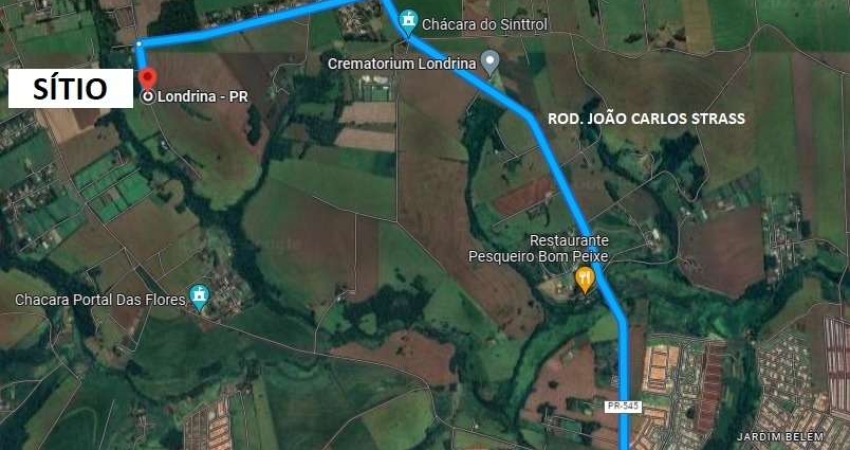 Terreno à venda na Rodovia Carlos João Strass, 7000, Warta, Londrina