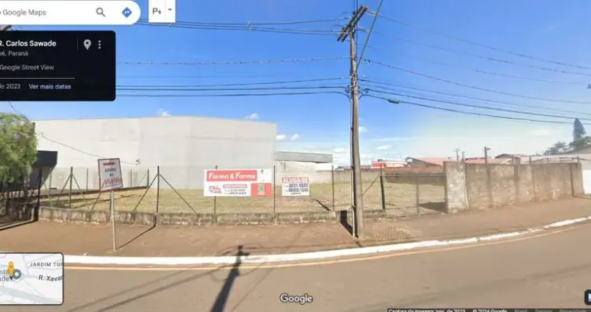 Terreno comercial à venda na Carlos Sawade, 460, Centro, Cambé