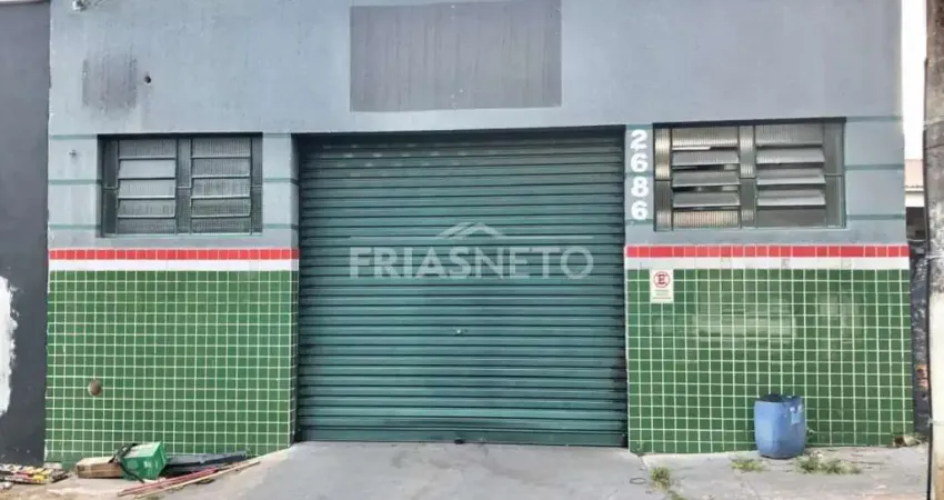 Galpão com 166m² para alugar em piracicaba no bairro vila monteiro