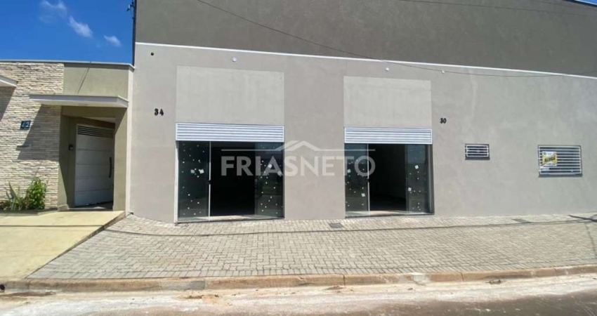 Salão comercial para alugar em Piracicaba no bairro Monte Feliz.